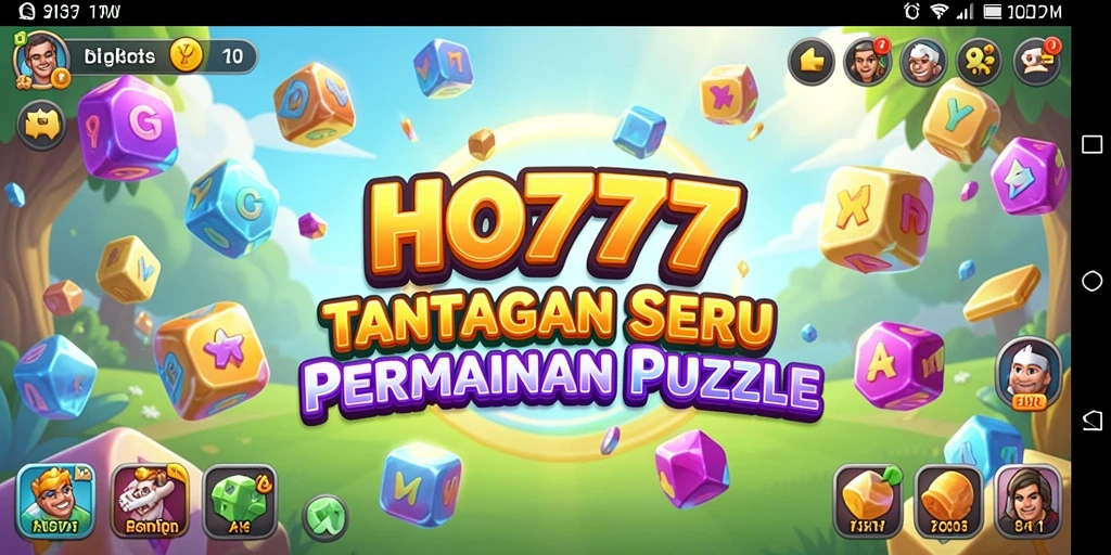 Tangkapan layar gameplay HO777 menampilkan tantangan puzzle yang menarik.